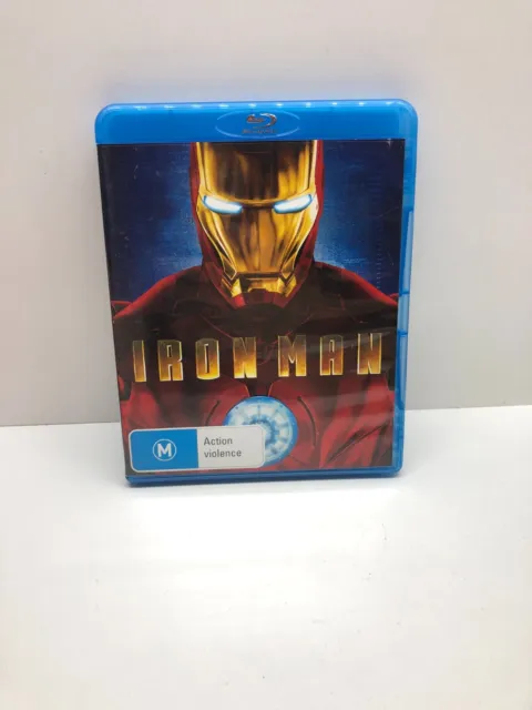 Iron Man (Blu-ray, 2008) Very Good Condition Region B