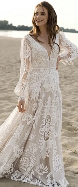 Abito da sposa boho