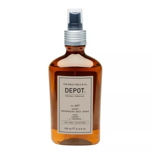 Lotion Peau Homme Hydratante Tonifiant DEPOT no.607 Sport Refreshing body Spr