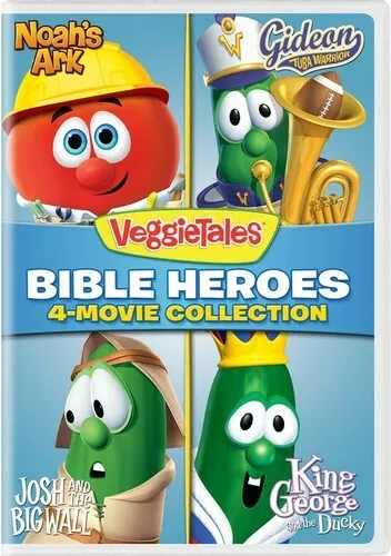VEGGIETALES: BIBLE HEROES 4 $6.48 - PicClick