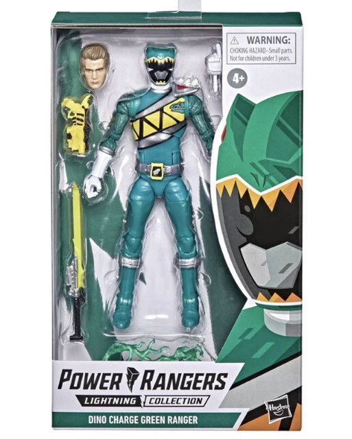 Hasbro Power Rangers Lightning Collection DINO CHARGE GREEN RANGER 6" Figure