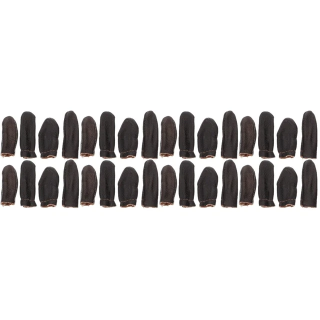 16 Sets Finger Cots Needlework Sleeve Guards Wool Felt