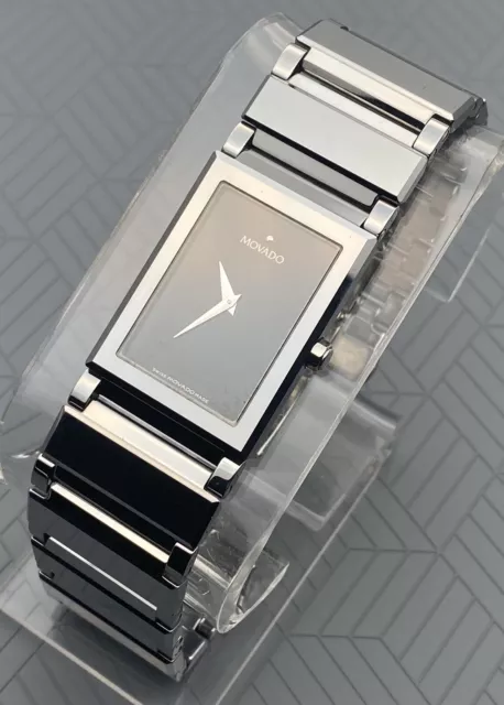 SWISS MOVADO VALOR Mirror Finish Tungsten Carbide Men s Model 0604682 359.00 PicClick
