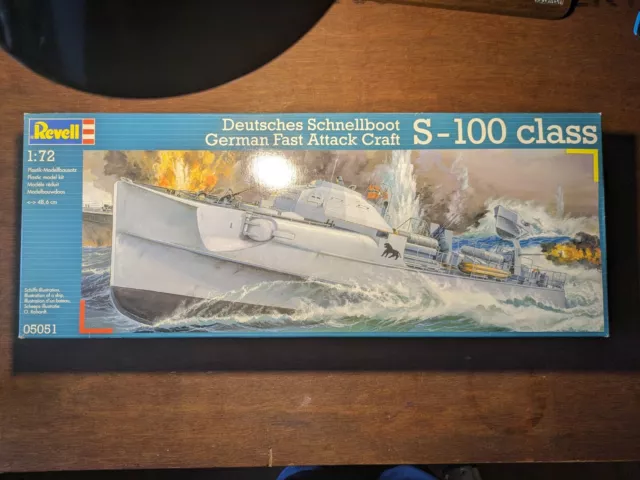 Revell 05162 Deutsches Schnellboot S-100 Klasse 1/72