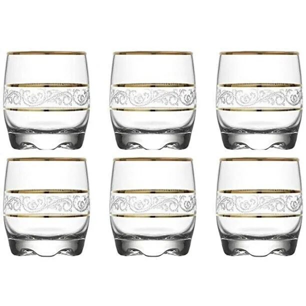 CLASSIC DRINKING GLASSES Set Ribbed Glassware 1PCS Vertical Stripe Glass  £15.35 - PicClick UK