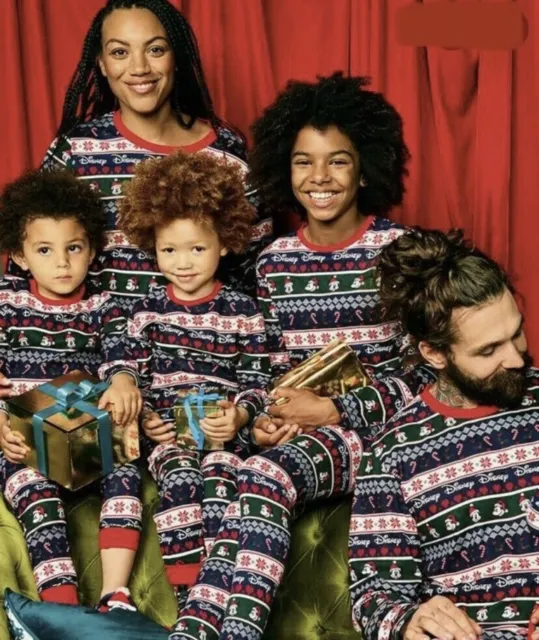Pigiama Primark Family 2022 Natale DISNEY MICKEY MINNIE TOPO abbinato pigiama