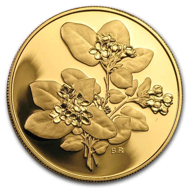2001 Canada Gold $350 Mayflower Proof