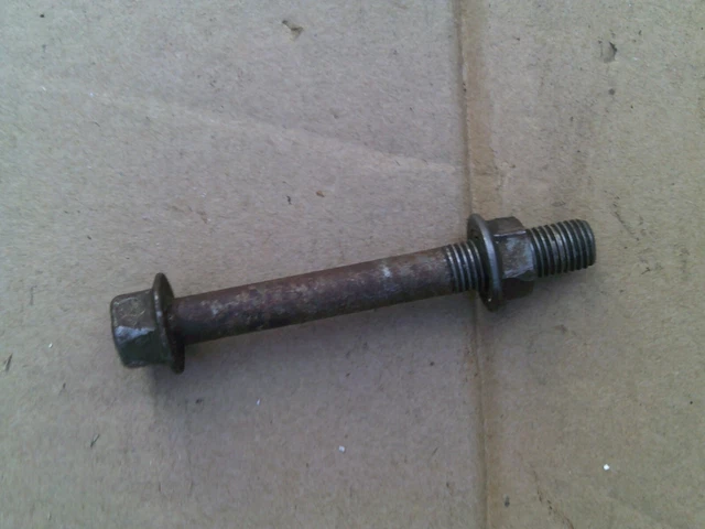 YAMAHA RD350 - RD250 - RD400 REAR ENGINE MOUNTING BOLT & NUT.  M10x80