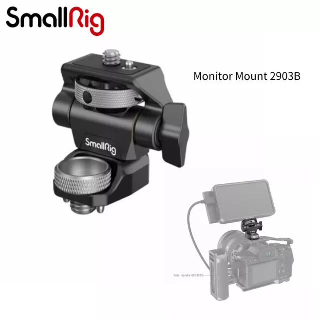 SmallRig Swivel and Tilt Adjustable Monitor Mount with ARRI-Style Mount 2903B