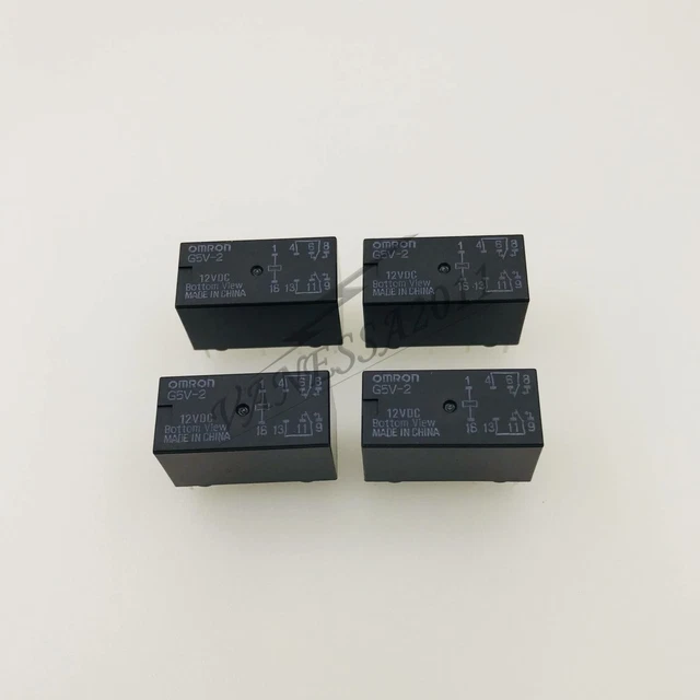 20/50/100pcs New Omron G5V-2 12VDC 8Pins Relay DC12V
