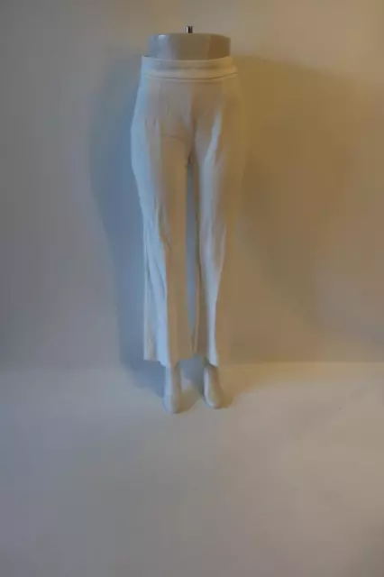 Womens Cushnie Et Ochs Off White Flare Leg Pants S *