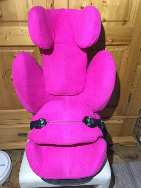 Sommerbezug Schonbezug Frottee für Cybex Pallas G I-Size NEU pink