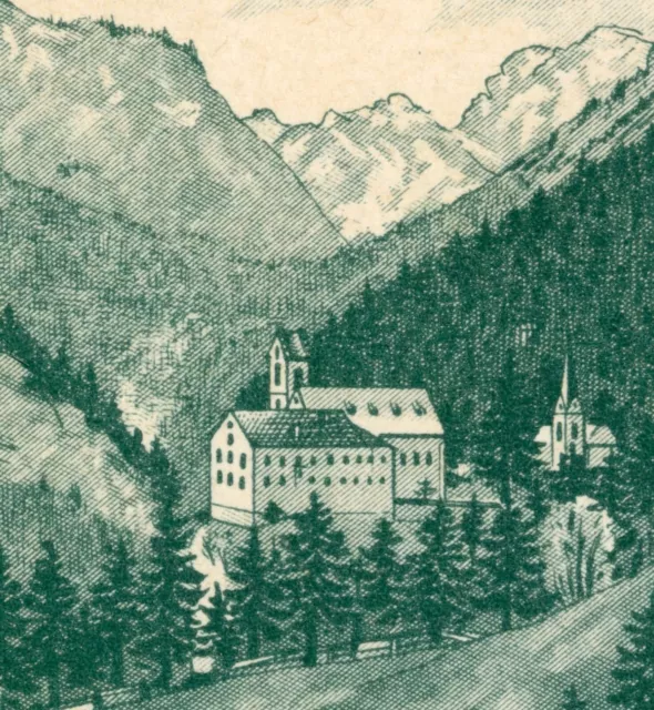 Tirol-AK-LITHO 1898 -Gruss aus St. GEORGENBERG in STANS bei Schwaz- Wallfahrt 3