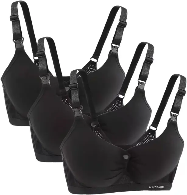 Reggiseni Premaman Da Donna Regolabile in Cotone Busto Completo Allattamento Bra