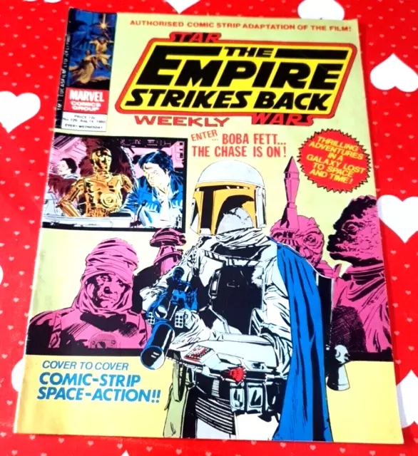 STAR WARS - THE EMPIRE STRIKES BACK WEEKLY #129 (August 1980)1st Boba Fett Cover