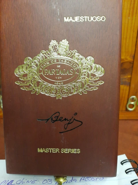 CIGAR BOX COLLECTOR EMPTY Wood Box FLOR DE TABACOS SINCE 1845