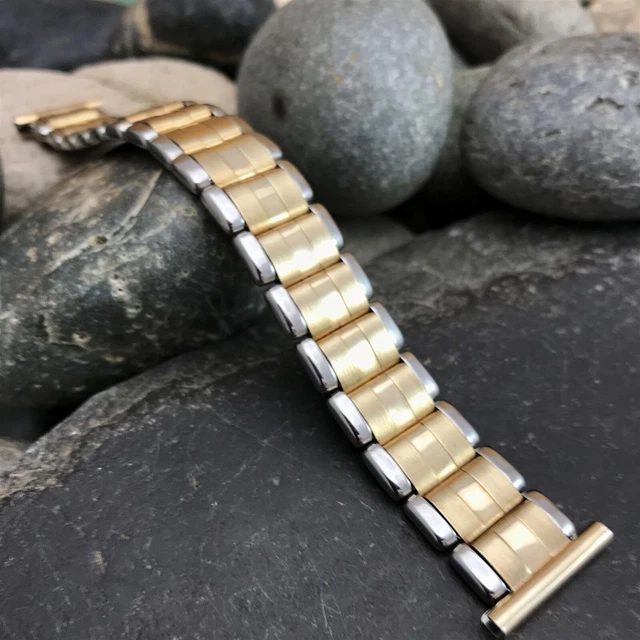 rare 14k Gold RGP Kiefer-Cadman nos 1950s 1960s Vintage Watch Band