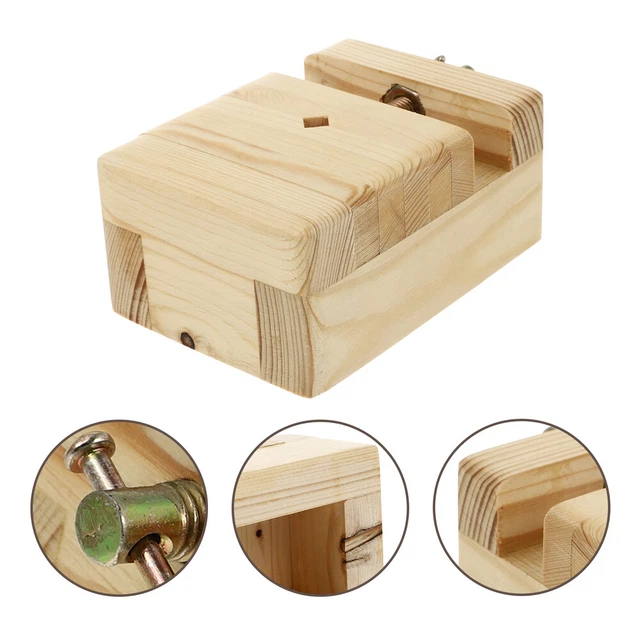 Dispositivo de grabado sello herramienta grabada fijación madera de pino