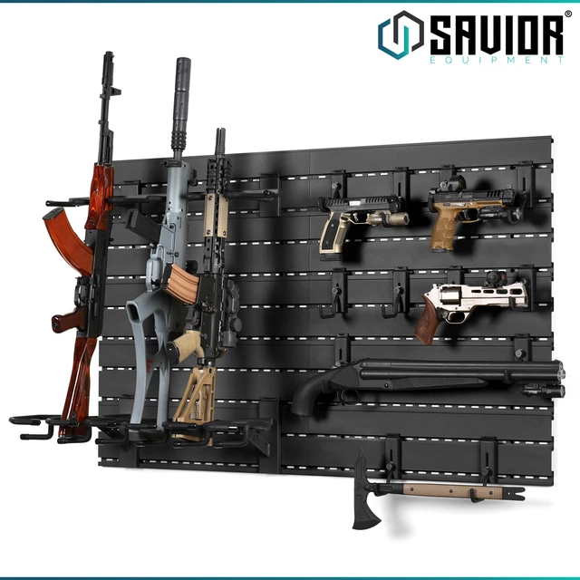 SLAT WALL RACK System Mount Rifle Carbine Shotgun Pistol Firearm