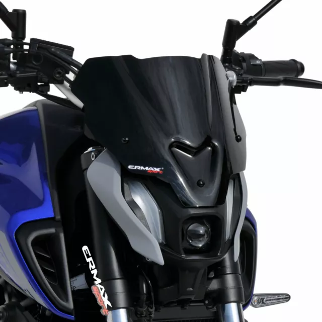 Ermax Yamaha MT-07 Sport Screen - Dark Smoke (2021 Onwards)