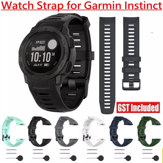 Watch Strap for Garmin Instinct Band Silicone Replacement Band Wristband 22mm