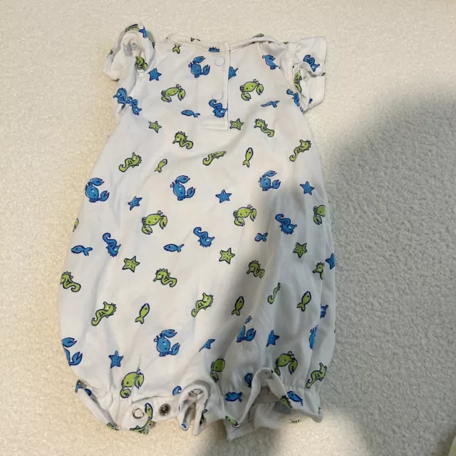 Lote de ropa vintage de los años 90 bebé niño niña 3 meses lote de 3 piezas McBaby Bear azul 3