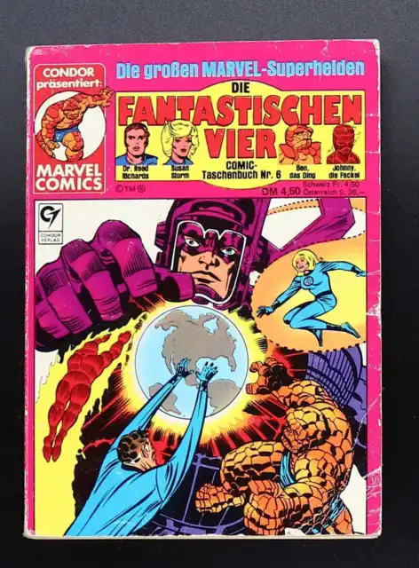 Auswahl: Die Fantastischen Vier Marvel Condor Comic Taschenbuch ab Nr. 6