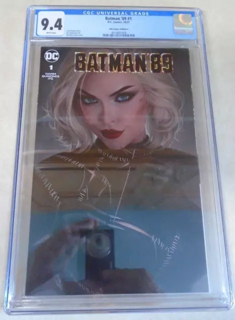 Batman '89 Issue #1 Comic. KRS Comics Variant Cover. CGC Graded 9.4. DC 2021
