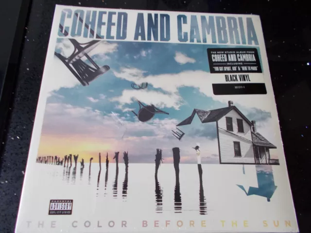 Coheed & Cambria - The Color Before The Sun BLACK COLOURED LP VINYL NEW & SEALED