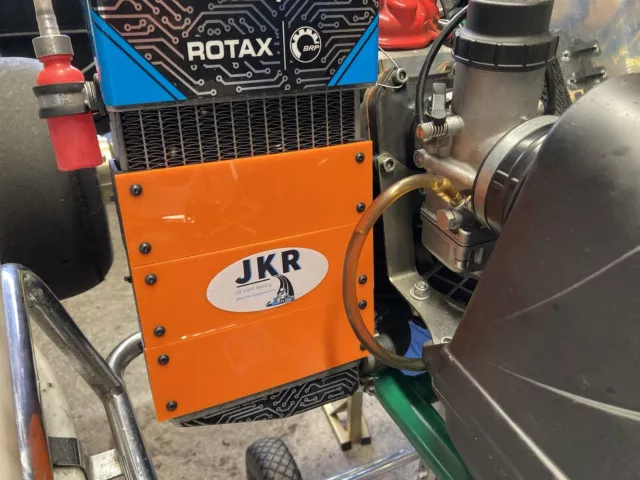 Rotax Max Evo Radiator Cover (Orange)