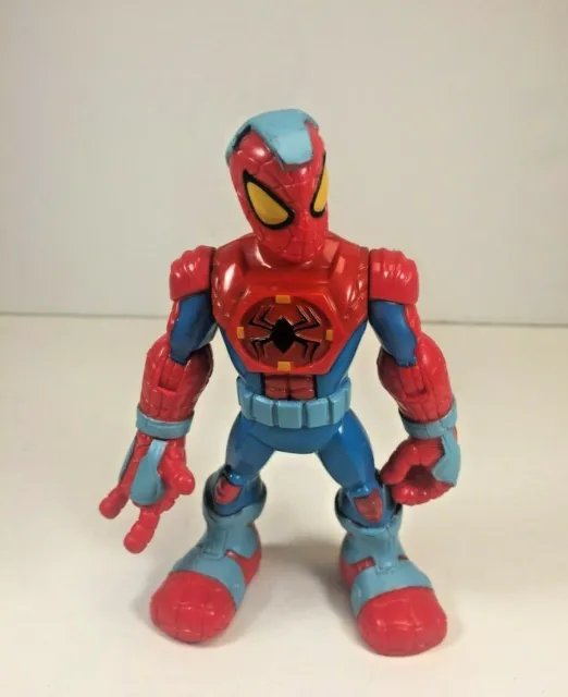 Hasbro 2012 Marvel Spiderman Action Arm Figure 5” Playskool Spider-Man
