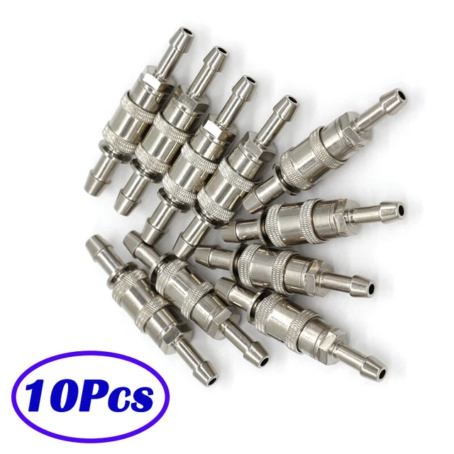 Women NIBP Blood Pressure Cuff Connector Single Tube Air Hose Connector Plug10Pc