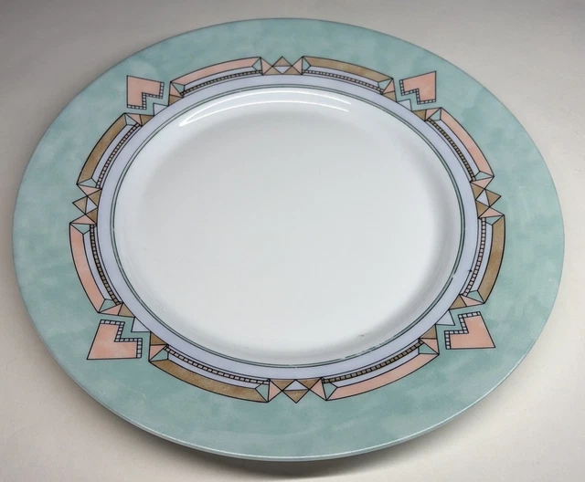 Lot De 6 Petites Assiettes Plates Arcopal France - Décor Floral - D 19,5 Cm - Vintage
