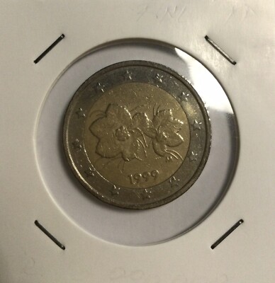 moneta 2 euro con fiori 2000 valore