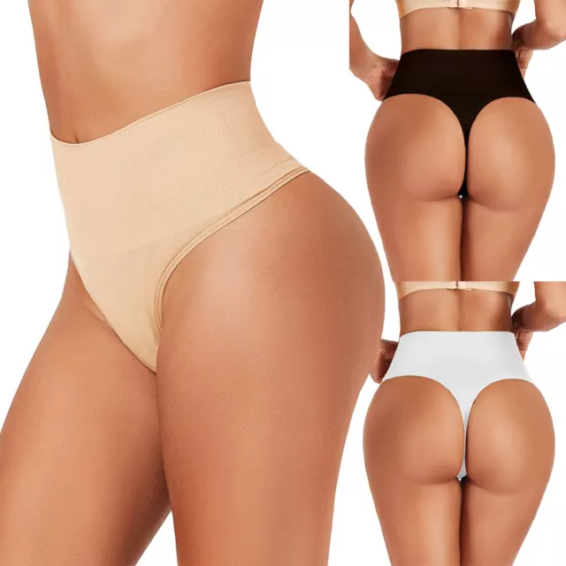 UK MAGIC KNICKERS High-Waisted Pull Me Hold In Tummy Control Thong Panty  Shaper £8.99 - PicClick UK