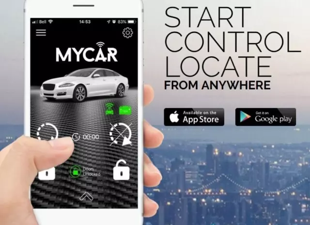 Smartphone App Upgrade Plug & Play Remote Start for 2022 Toyota GR86 Push Start