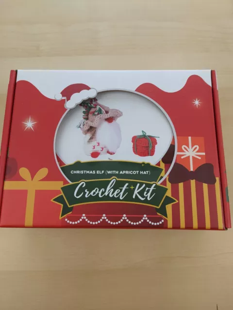 Christmas Crochet Kit Gnome Crochet for Adults and Kids Beginner Kits DIY