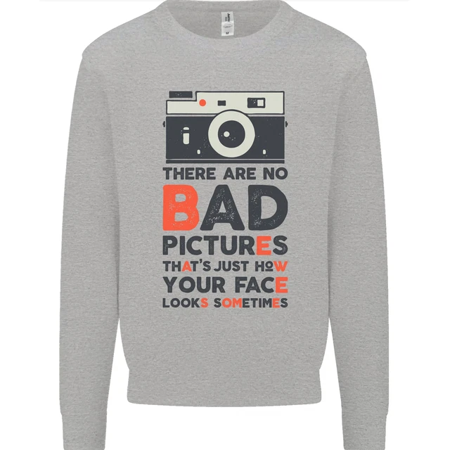Felpa maglione Photography Your Face Funny Photographer