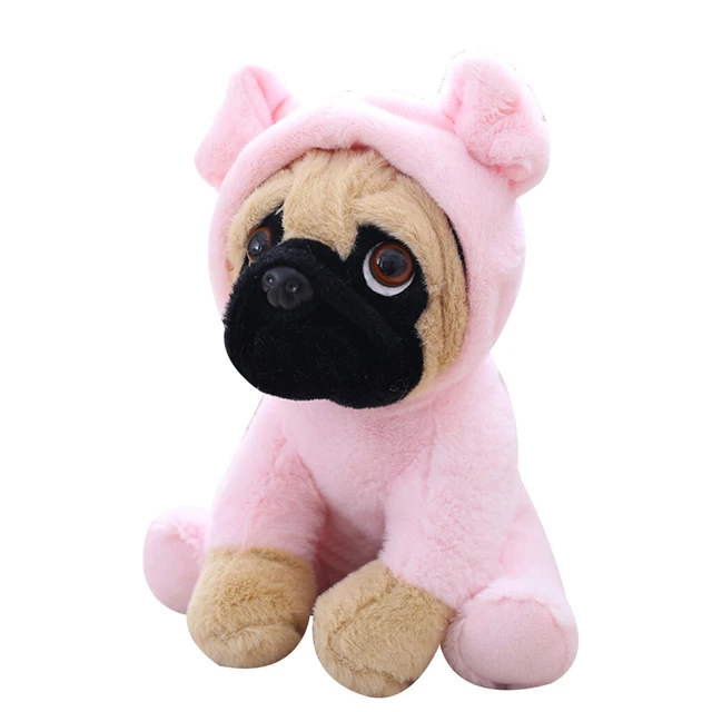 20CM Stuffed Simulation Dogs Plush Sharpei Pug Lovely Puppy Pet Toy Plush Animal