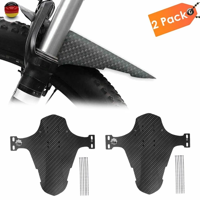 2X SET FAHRRAD Mudguard Schutzblech Spritzschutz MTB Vorn Hinten Schutz