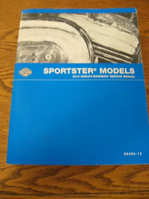 2013 Harley-Davidson XLH Sportster SERVICE MANUAL 1200 883, 500+ pgs VG OEM