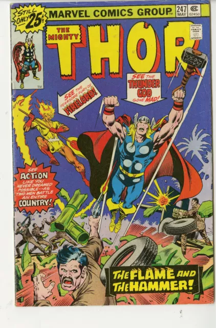 The Mighty Thor # 247 (May 1976) Marvel Comics