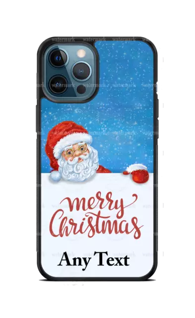 Santa Claus Holiday Personalized Phone Case For iPhone 14 Samsung A13 Google