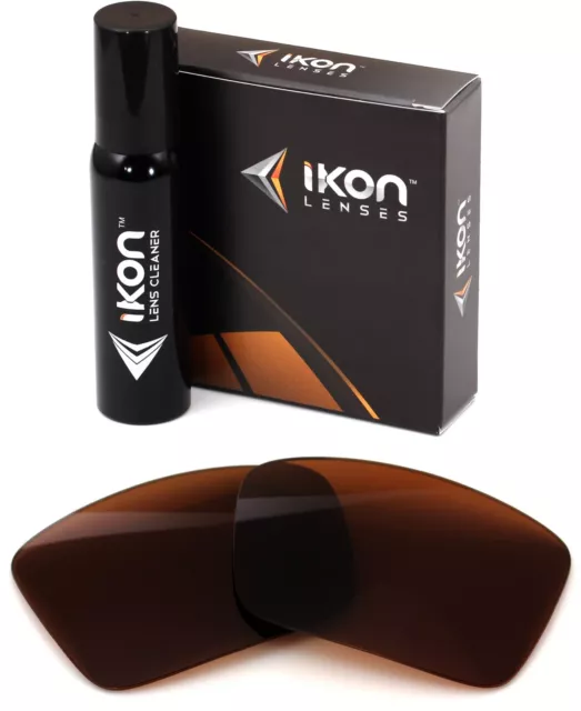 Polarized IKON Replacement Lenses For Dragon The Jam Sunglasses Bronze/Brown