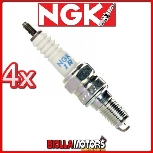 4 CANDELE NGK IMR9A-9H HONDA CBR-XX Fi Super Blackbird (1) 1100CC 2001- IMR9A9H