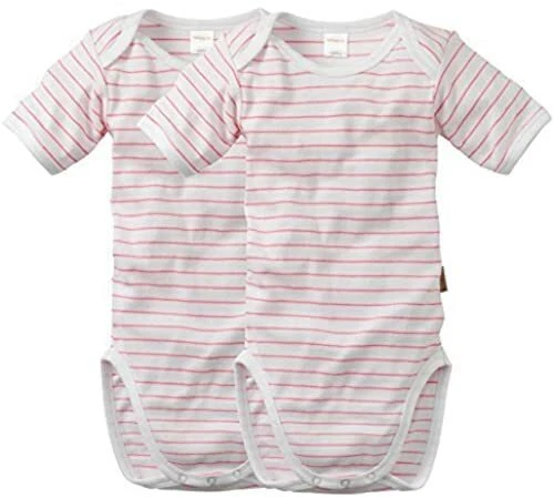 Lot set body pour bebe-body manches courtes-enfant-rose/blanc/rayures taille...