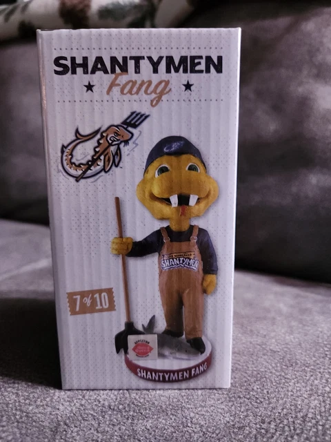 Shantymen Fang Wisconsin Timber Rattler Bobblehead NIB  Free S/H