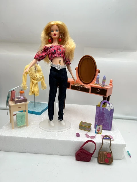 Coiffeuse De Rêve Barbie Mattel - Vintage Lumineuse 1982 - Occasion