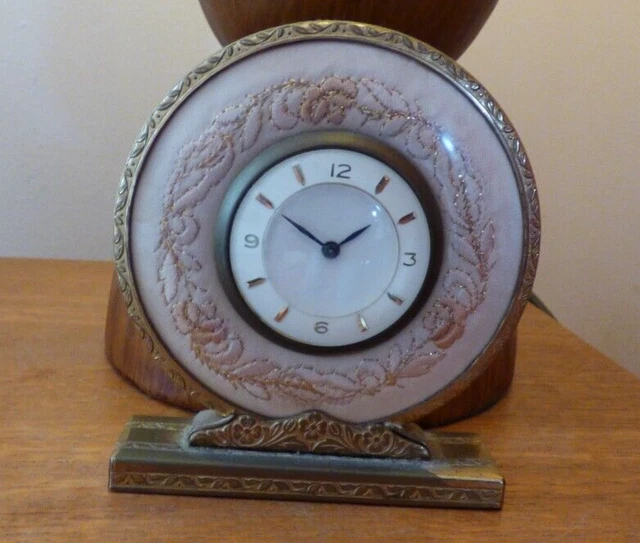 VINTAGE ART DECO Mantel Clock Over Wound £14.00 PicClick UK