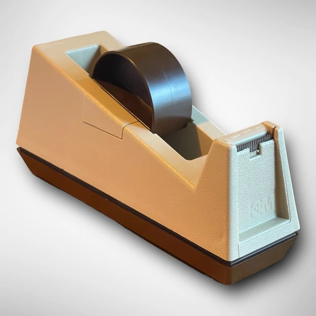 SCOTCH 3M HEAVYDUTY C25 Weighted Tape Dispenser Model 28000 Vintage